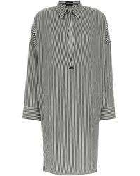 Tom Ford - Embroidered Silk Shirt Dress - Lyst