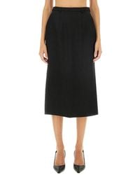 Dolce & Gabbana - Dolce & Gabbana Longuette Skirt - Lyst