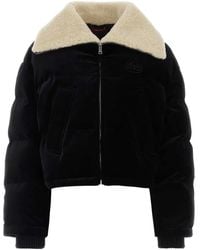Gucci - Velvet Padded Jacket - Lyst