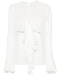 Givenchy - Ruffled Blouse - Lyst
