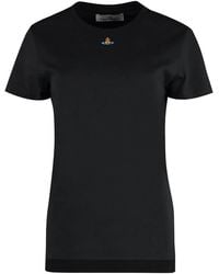 Vivienne Westwood - Logo Cotton T-Shirt - Lyst