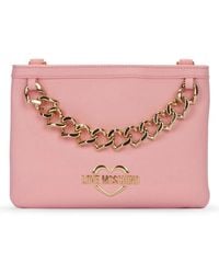 Love Moschino - Leather Handbag - Lyst