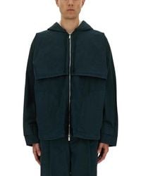 Helmut Lang - Hooded Windbreaker - Lyst