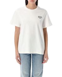 A.P.C. - Rue Madame Heavy Cotton Standard T-Shirt - Lyst