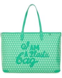 Anya Hindmarch - I Am A Plastic Bag Zipped Motif Tote - Lyst