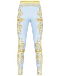 Versace - Barocco Print Leggings - Lyst