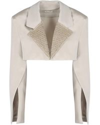 The Mannei - Marica Silk Blazer - Lyst
