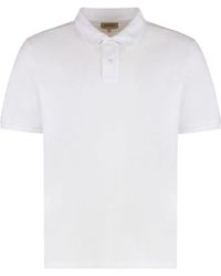 Woolrich - Cotton-Piqué Polo Shirt - Lyst