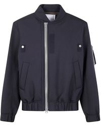 Sacai - Suiting Blouson - Lyst