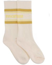 Isabel Marant - "Dona" Socks With Logo - Lyst