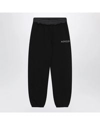 Moncler - Cotton Jogger Pants With Logo - Lyst