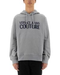 Versace Jeans Couture - Sweatshirt With Logo - Lyst