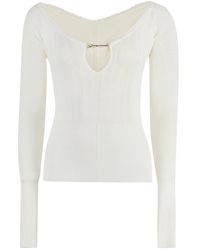 Jacquemus - Pralù Knitted Viscosa-Blend Top - Lyst