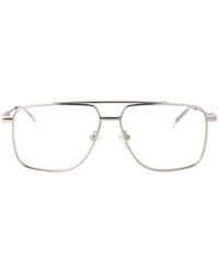 McQueen - Metal Optical Glasses - Lyst