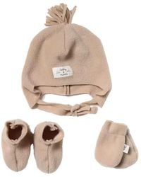 Teddy & Minou - Teddy & Minou Hat Scarf Gloves Set - Lyst