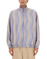 Acne Studios - Jacket With Logo - Lyst