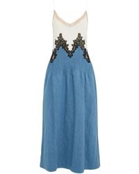 Gabriela Hearst - Althea Long Lace Dress - Lyst
