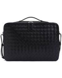 Bottega Veneta - Getaway Slim Briefcase - Lyst