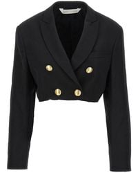 Palm Angels - Cropped Blazer - Lyst