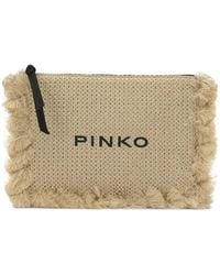 Pinko - Polypropylene Polyester Polyester Cotton Polyamide Polyurethane Clutch - Lyst