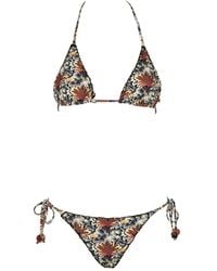 Anjuna - Melissa Reversible Bikini With Crochet Trim - Lyst