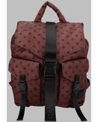 Ganni - Polka Dot Backpack - Lyst