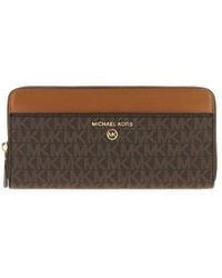 MICHAEL Michael Kors - Printed Canvas Wallet - Lyst