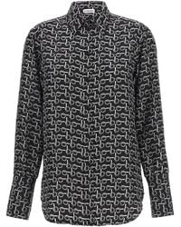 Burberry - 'B' Shirt - Lyst