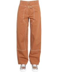 Stella McCartney - Pants With Buckle - Lyst