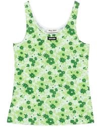 Miu Miu - Floral-Print Top - Lyst