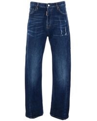 DSquared² - Cotton Elastane Pants - Lyst