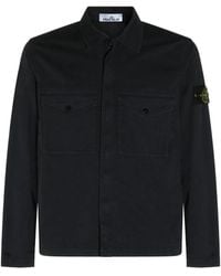 Stone Island - Mini Utility Jacket With Chest Pockets And Snap Buttons - Lyst