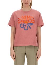 Paul Smith - Ps Paul Smith Summer Sun Print T Shirt - Lyst