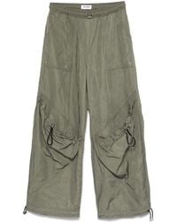 The Attico - Trousers With Drawstring Waistband - Lyst