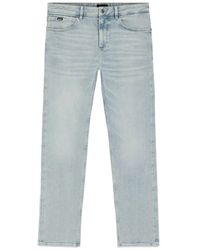 BOSS - Cotton Elastomultiester Elastane Jeans - Lyst