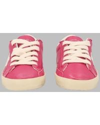 Golden Goose - Kids Ball Star Strap Leather Sneakers With Toe Strap And Heel Spur Detail - Lyst