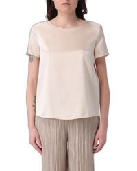 Emporio Armani - Silk Top - Lyst