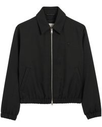 Ami Paris - Ami De Coeur Padded Zipped Jacket - Lyst