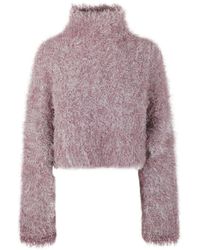 JW Anderson - Cropped Cutout Jumper - Lyst