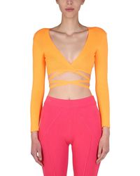 MSGM - Top Cropped - Lyst