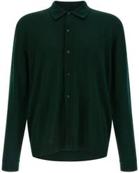 Roberto Collina - Merino Wool Cardigan - Lyst