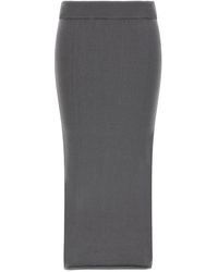 Entire studios - 'Raw Knit Skirt - Lyst