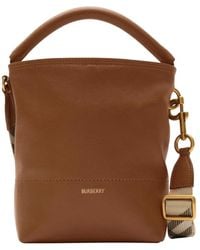Burberry - Mini B Clip Bucket Bag​ - Lyst