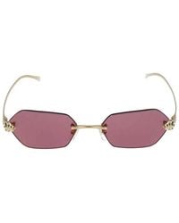 Cartier - Sunglasses Ct0636S 003/18/140 - Lyst