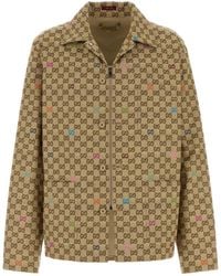 Gucci - Gg Canvas Jacket - Lyst