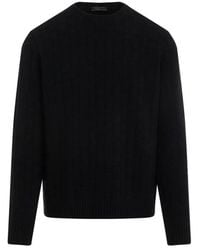 Prada - Crewneck Pullover Sweater - Lyst