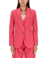 Alysi - Single-Breasted Jacket - Lyst