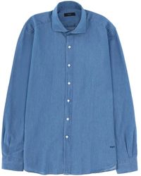 Fay - Denim Shirt - Lyst