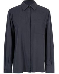 Max Mara - Silk Canvas Shirt - Lyst
