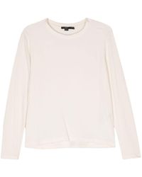 Seventy - Cotton Crewneck Sweatshirt With Tone-On-Tone Logo - Lyst